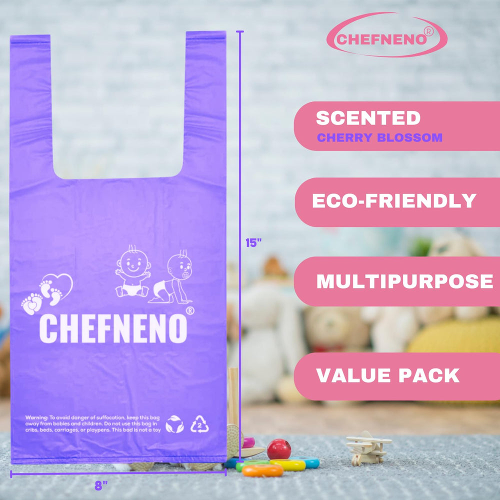 Senteur légère de cerisier dans les sacs CHEFNENO pour retirer les odeurs rapidement.