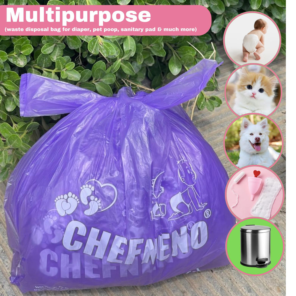 Lot CHEFNENO 600 sacs : économie et praticité pour familles.