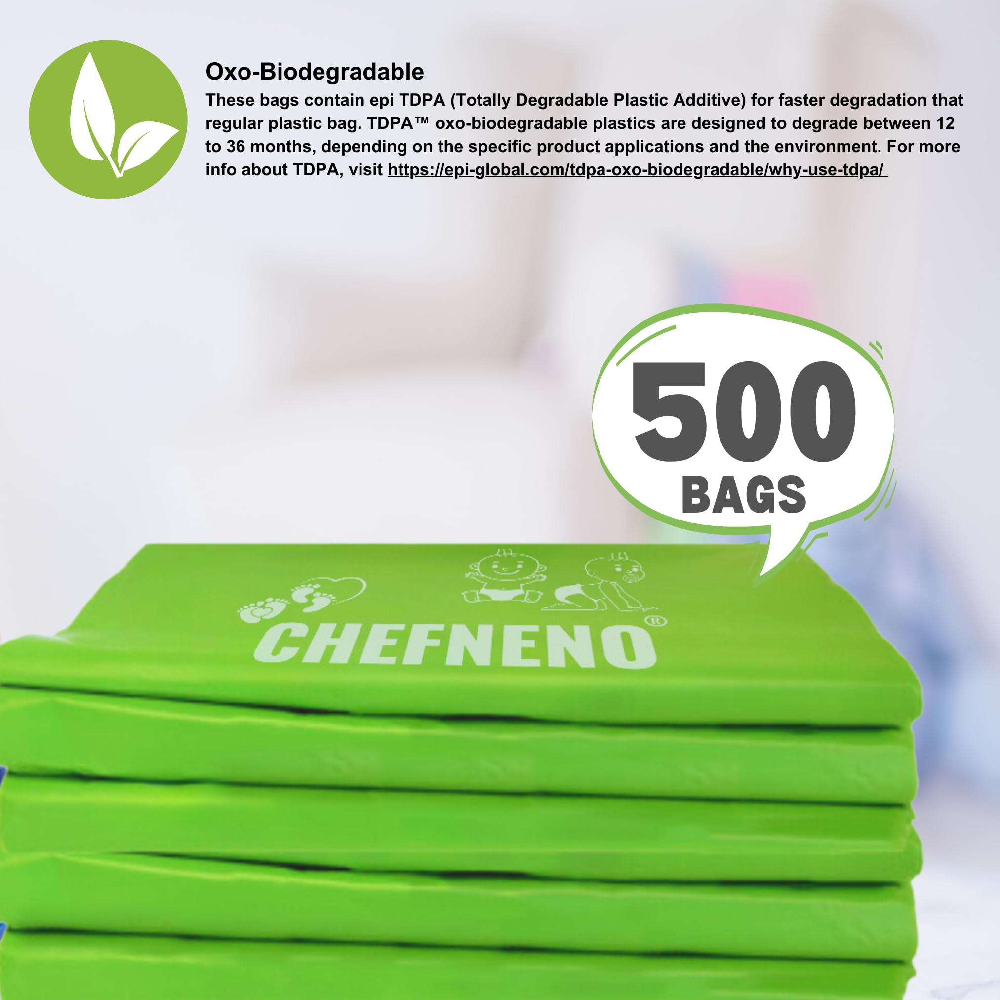 CHEFNENO sacs couches multi-usages pour couches, animaux et sanitaires.