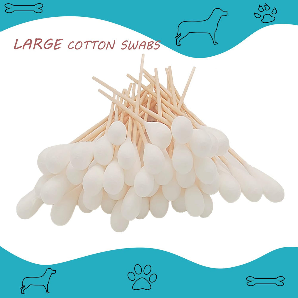Chenchenchen coton chien emballage de 150 pièces pour soins des oreilles