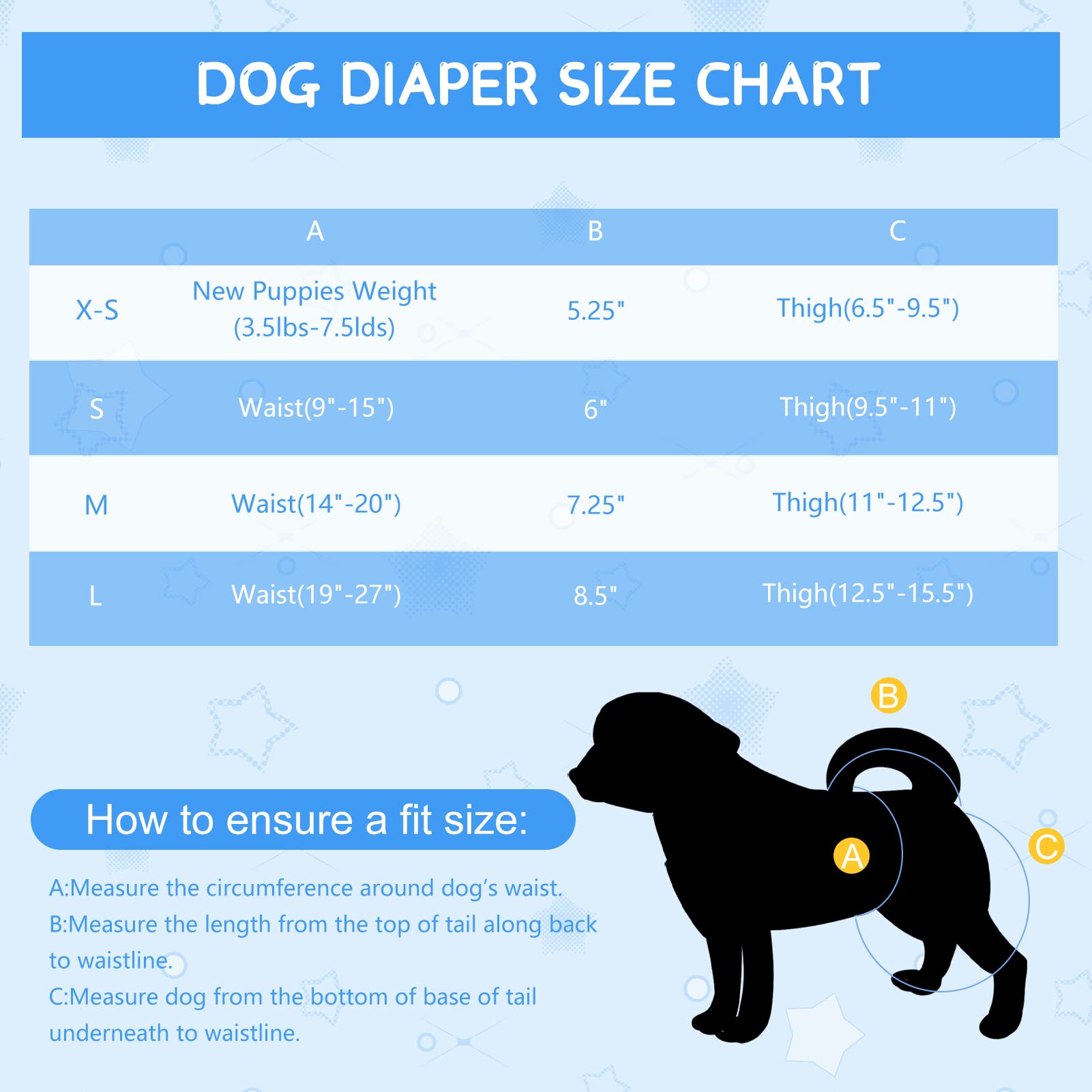 Chenkaiyang guide des tailles: quatre couches pour ajustement parfait