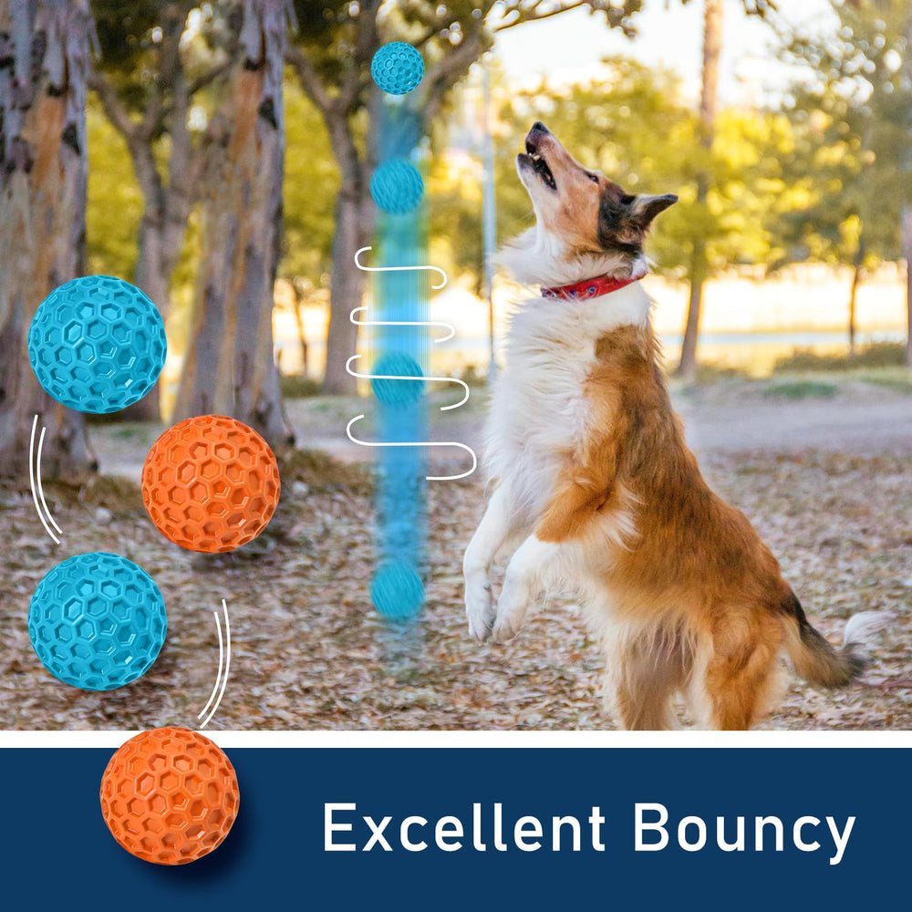 CHEODIN – balle incassable qui couine, cadeau parfait pour les propriétaires de chiens.