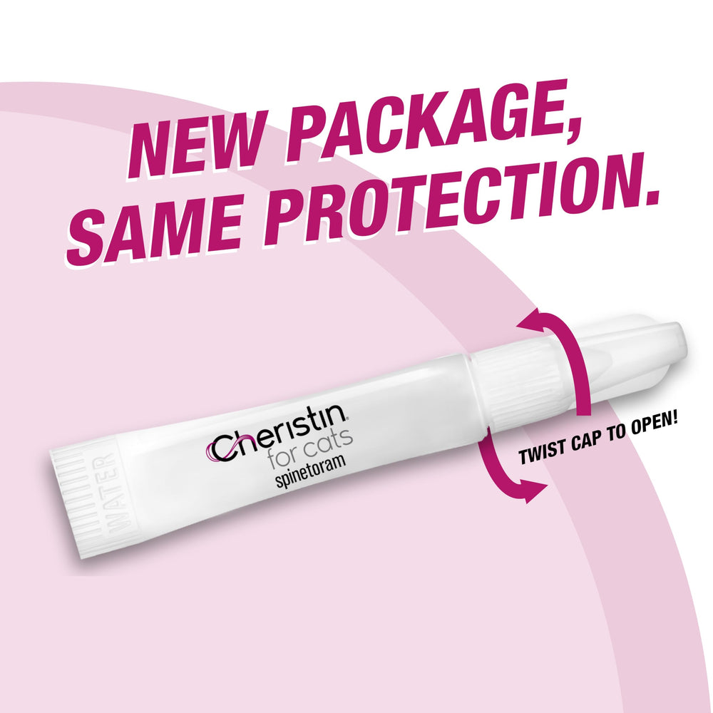 Cheristin: pack de 6 doses pour plusieurs chats.