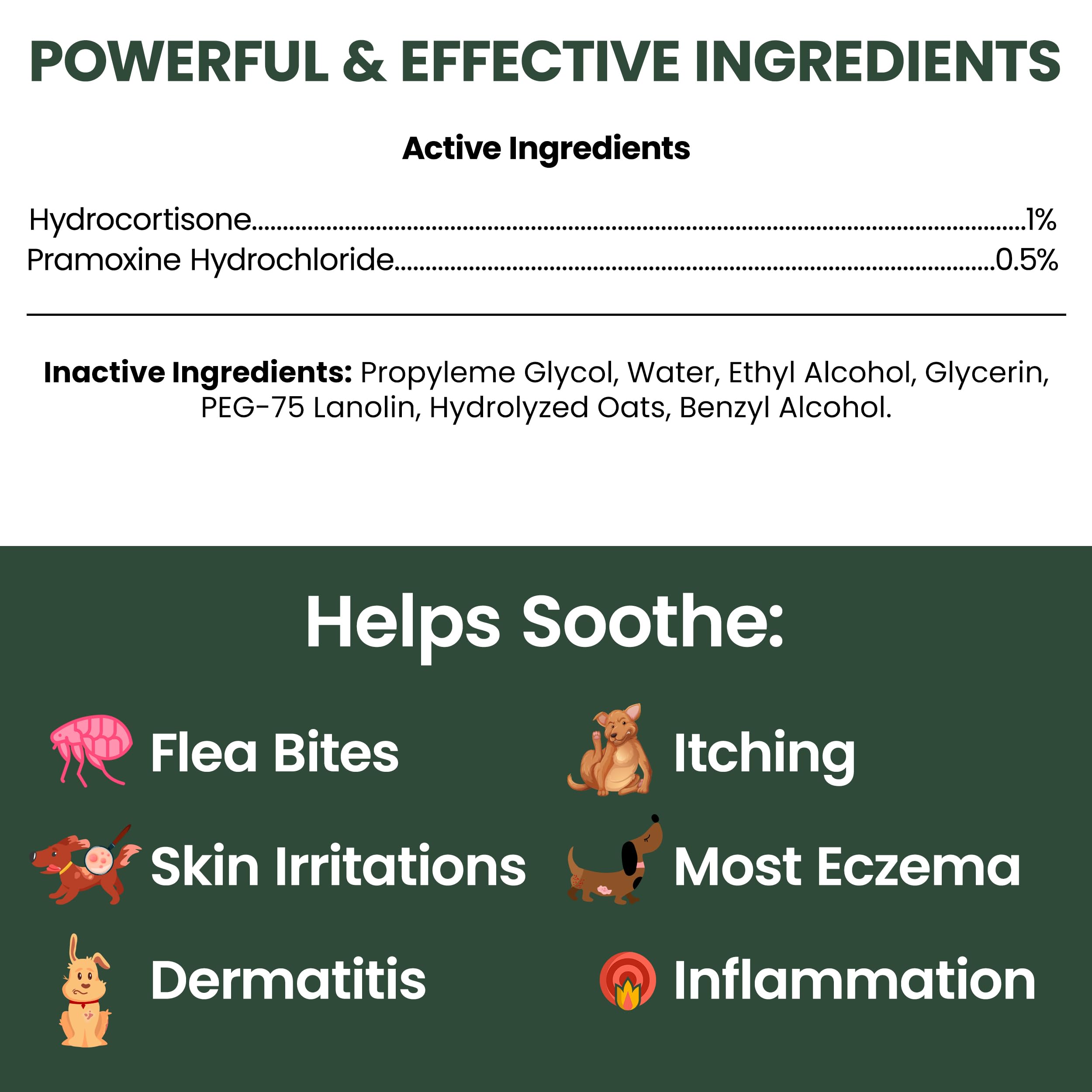 Chew + Heal Labs apaisement-peau-chien — apaise la peau irritée et calme les démangeaisons.