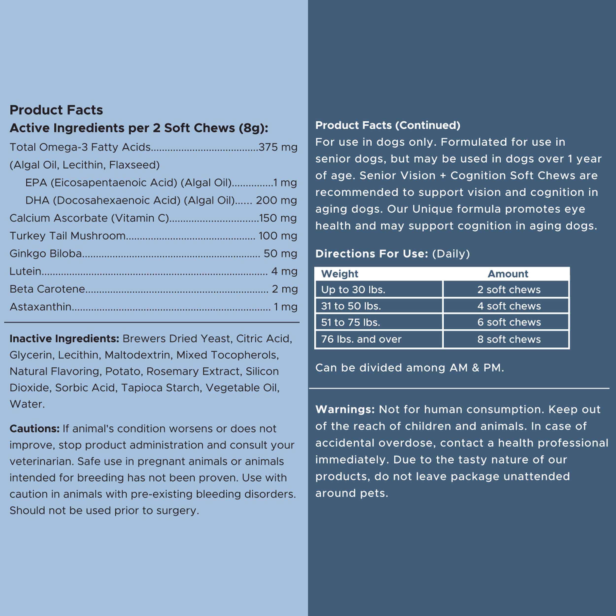 Fabriqué aux États-Unis, contrôle de qualité Chew + Heal Labs.