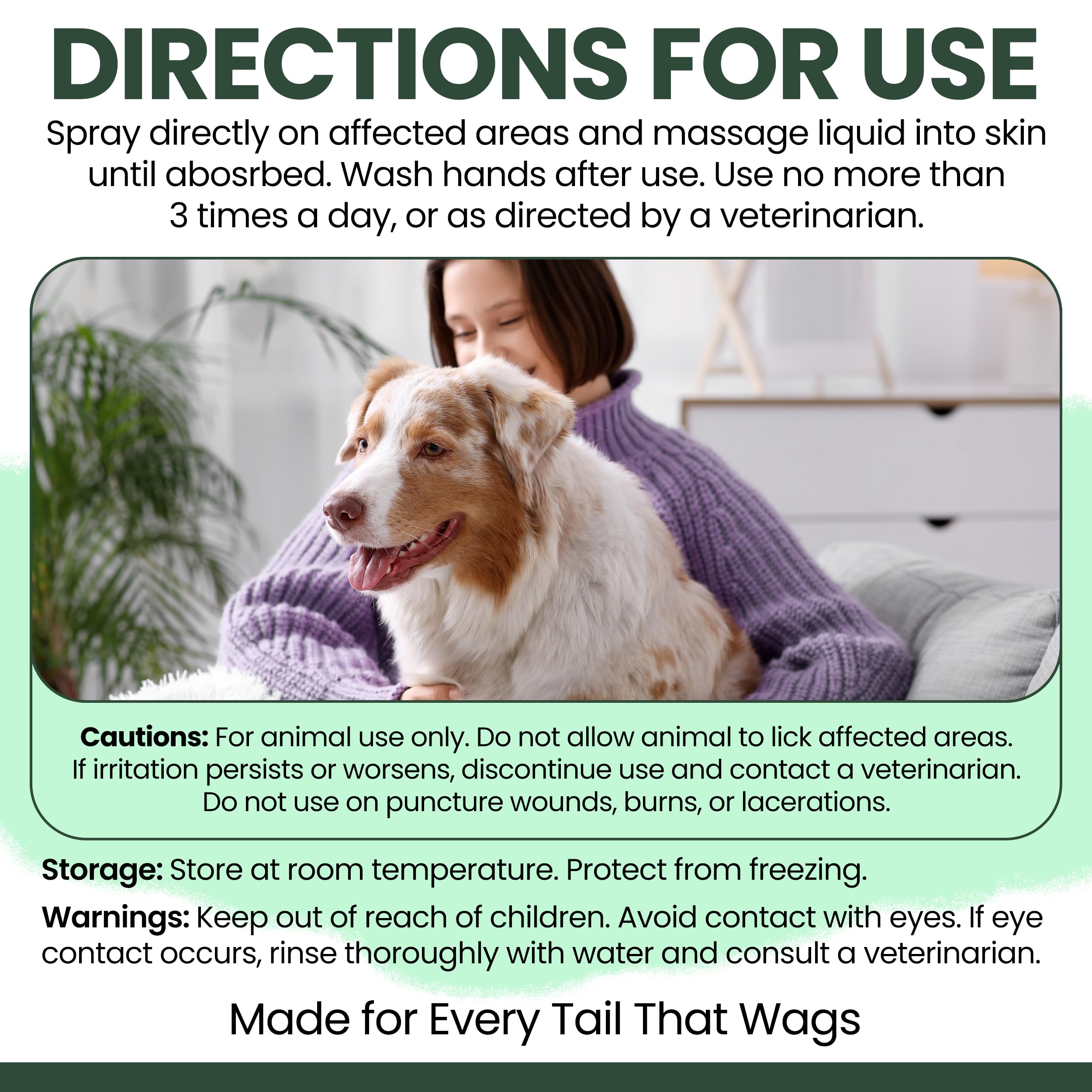 Chew + Heal Labs fabrique-aux-etats-unis — produit de qualité pour chiens.