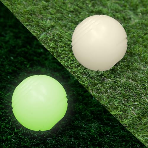 Balle lumineuse Chew King, recharge rapide sous lumière ambiante.