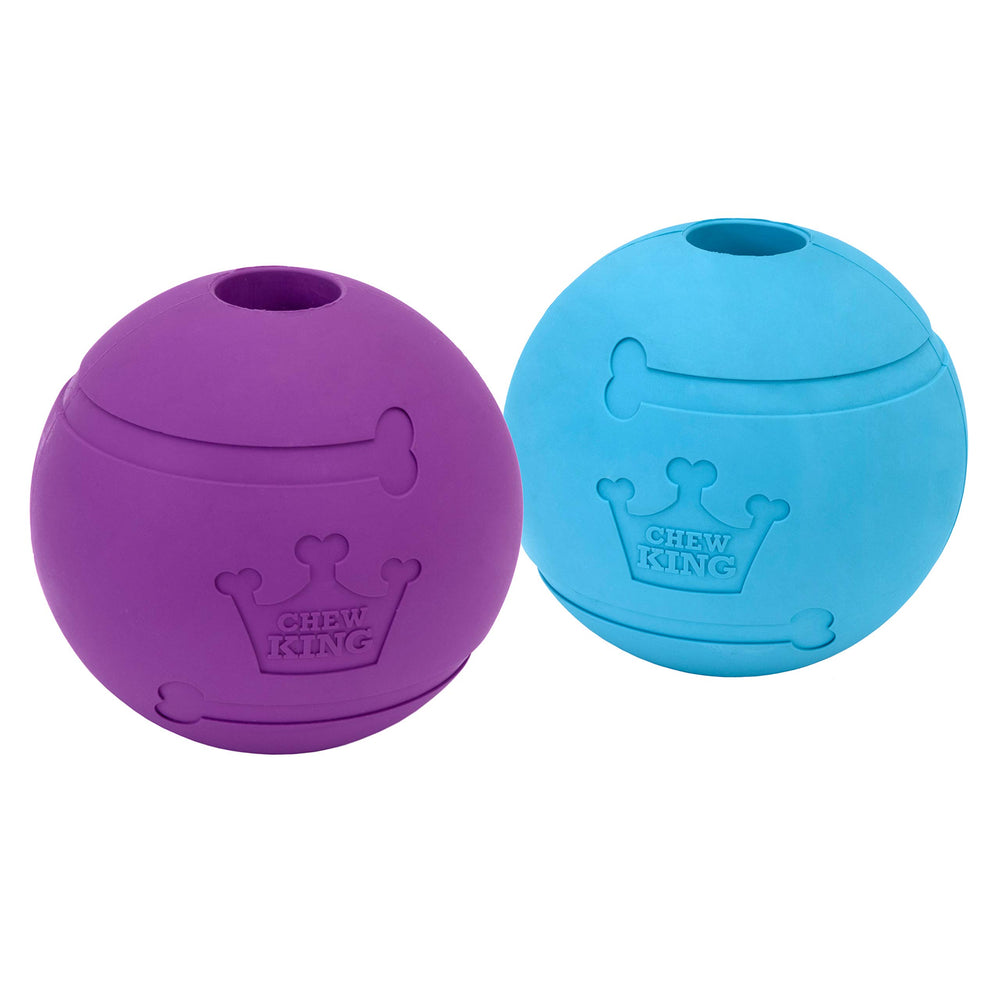 Chew King balles fetch 4 pouces pack de 2 pour le jeu de récupération
