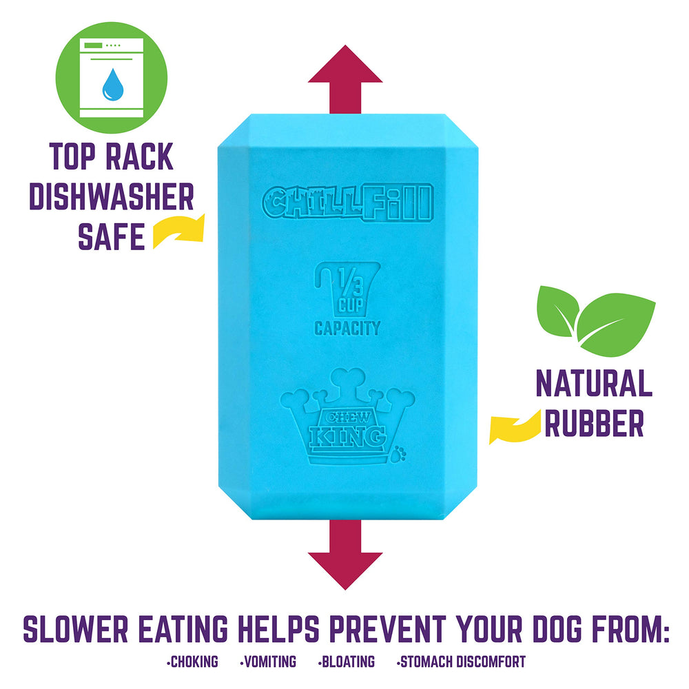 Chew King Chill Fill — utile pour récompenser le bon comportement et occuper votre chien.