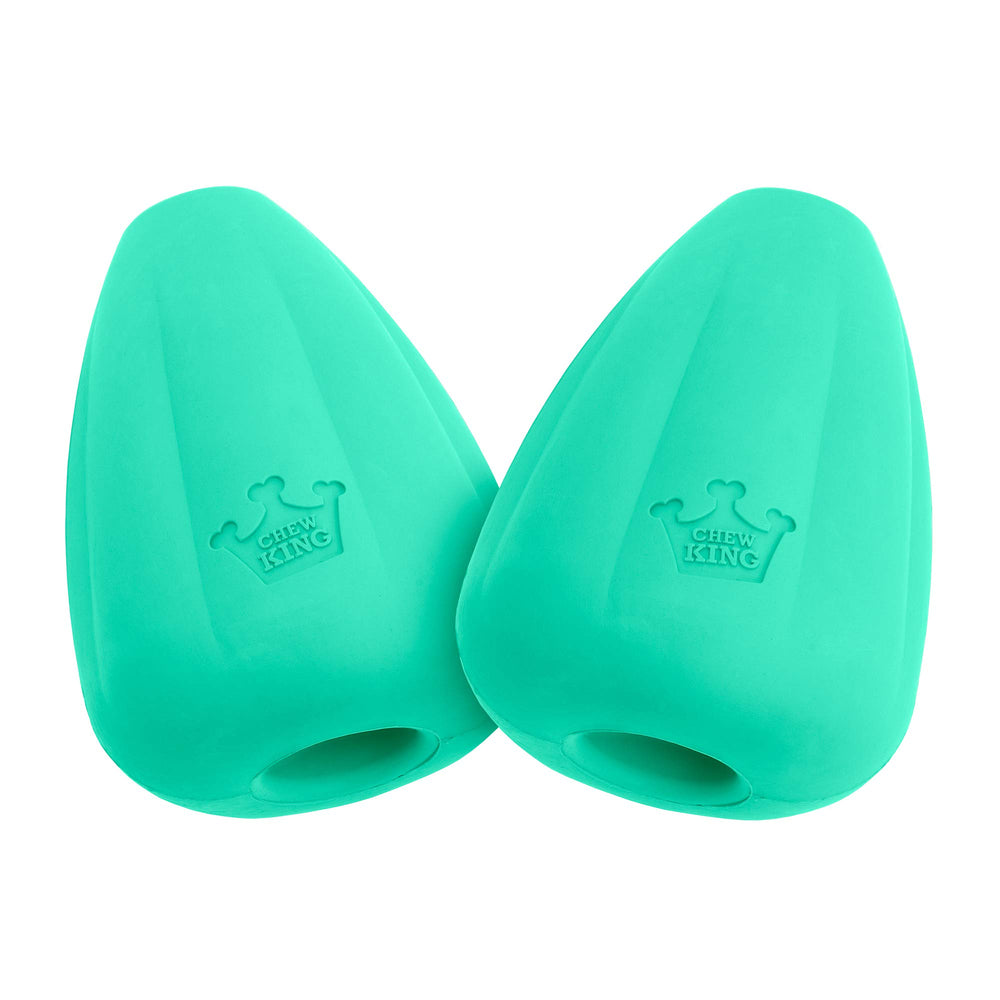 Chew King – jouet durable à mâcher avec ouverture pour friandises, idéal pour enrichissement mental.