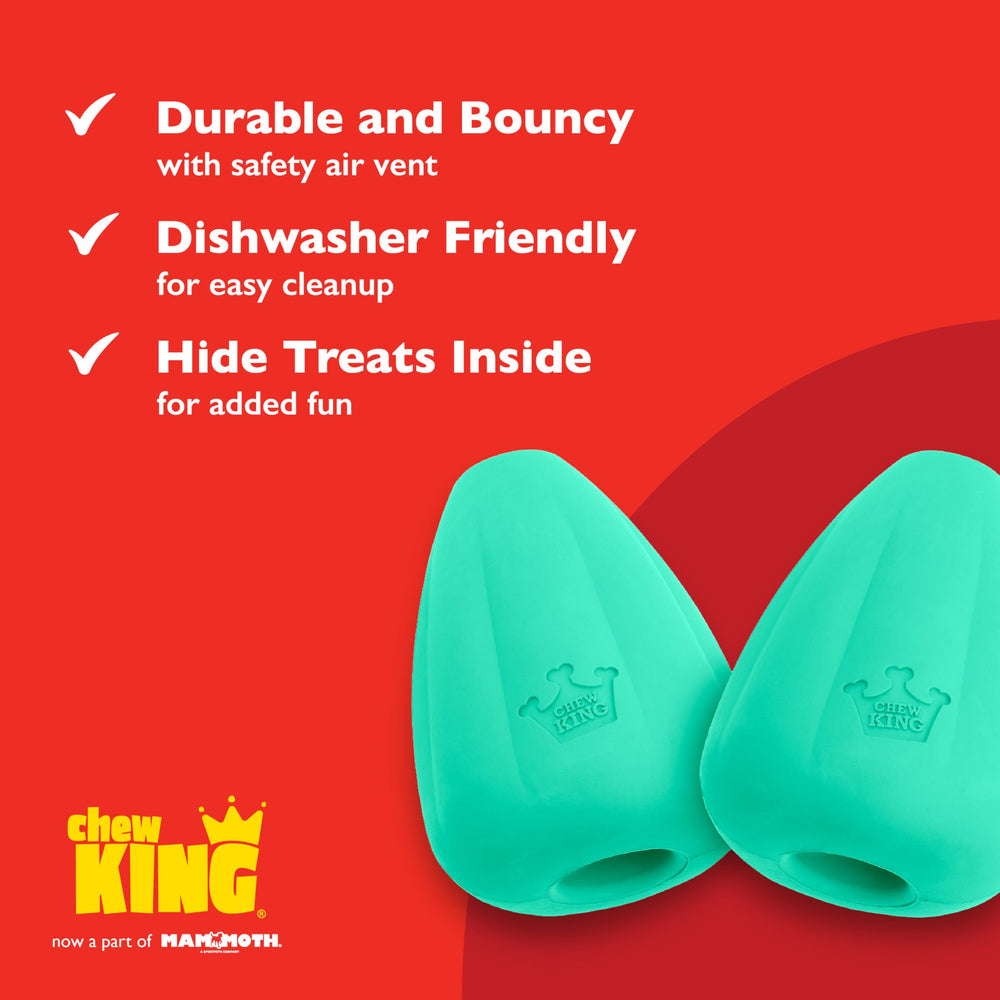 Chew King – aide à l’enrichissement lorsque vous laissez votre chien jouer seul.