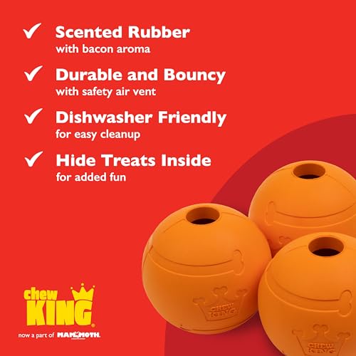 Chew King balle avec soupape de sécurité ventilation lors du jeu supervisé