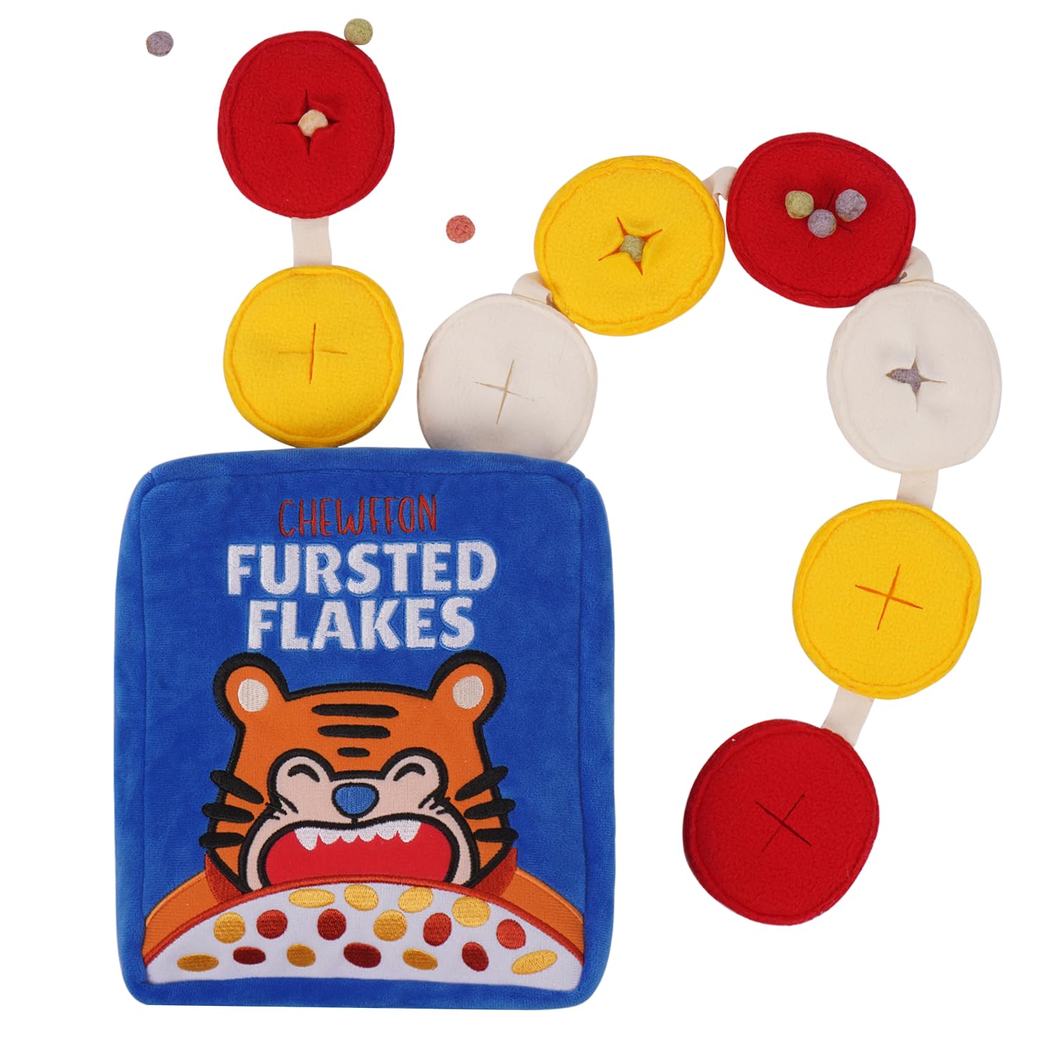 CHEWFFON Jouet interactif puzzle poche ouverte stimule mentalement votre chien et divertit