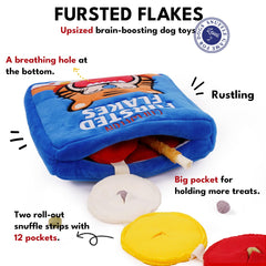 CHEWFFON Jouet puzzle: sachet-crissement apporte stimulation sensorielle et motivation
