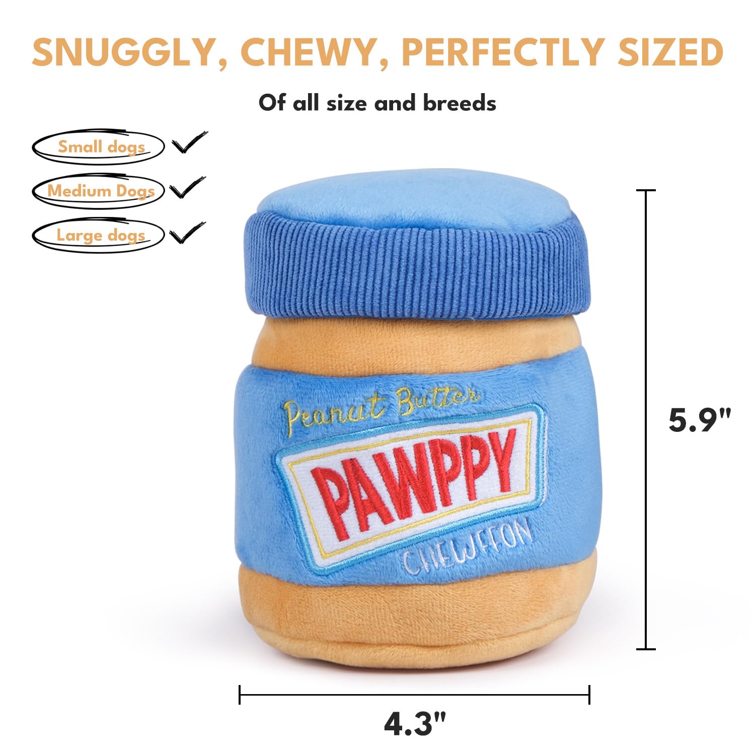 CHEWFFON: jouet-poches cachees, invite le chien a trouver les friandises