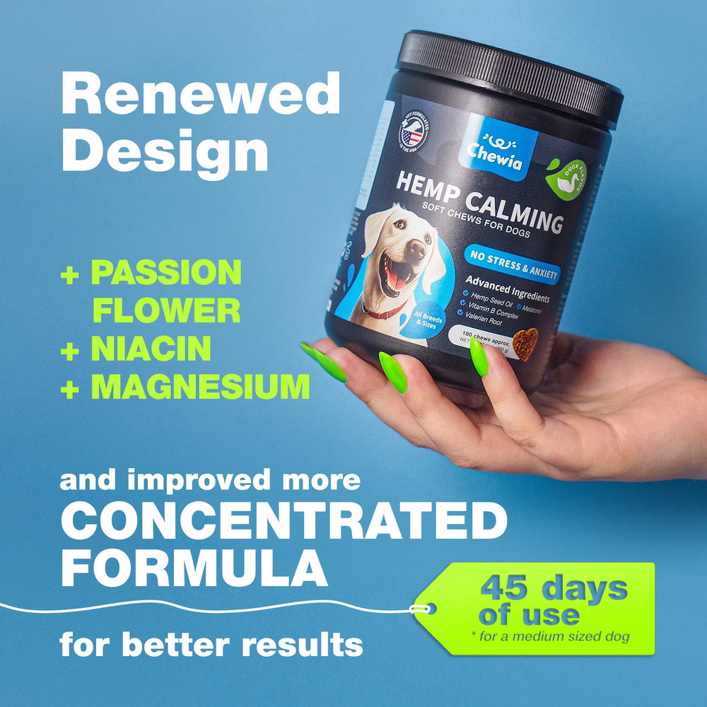 CHEWIA friables calmants, chien-zen: chien détendu pendant l’entraînement