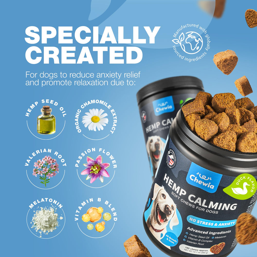 CHEWIA friables calmants, valeriane: extrait naturel pour calmer le stress