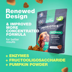 CHEWIA Probiotiques Chien Gout Canard: friandise savoureuse favorisant l’appétit.