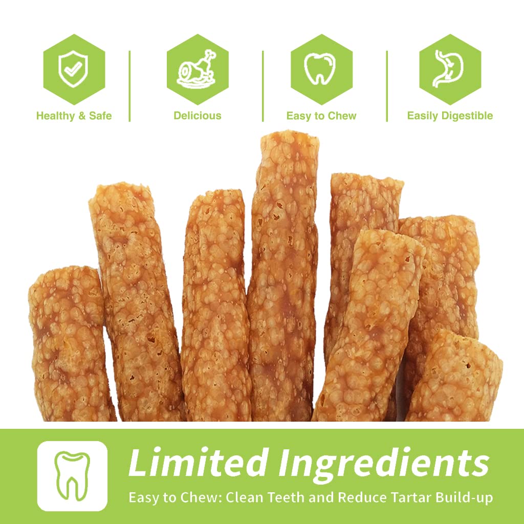 ChewRuffic baton nets poulet emballage-pratique: sachet de 10 pieces pratique.