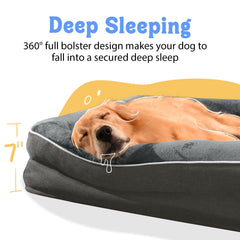 Lit Chez Paw en fleece ultra-doux pour le confort du pelage et de la peau.