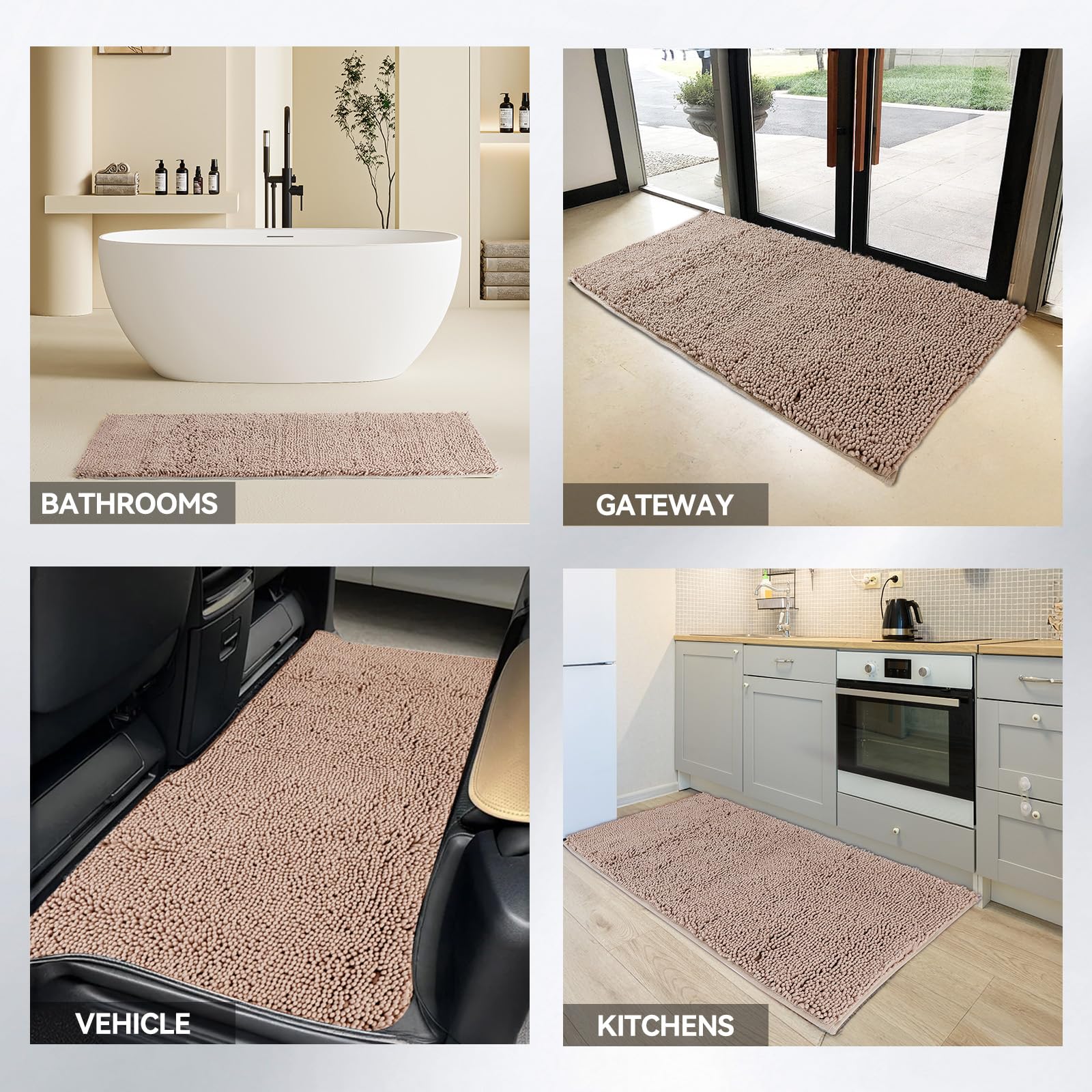 Tapis porte-chien ChgLiPets avec absorption rapide pour pattes mouillées.