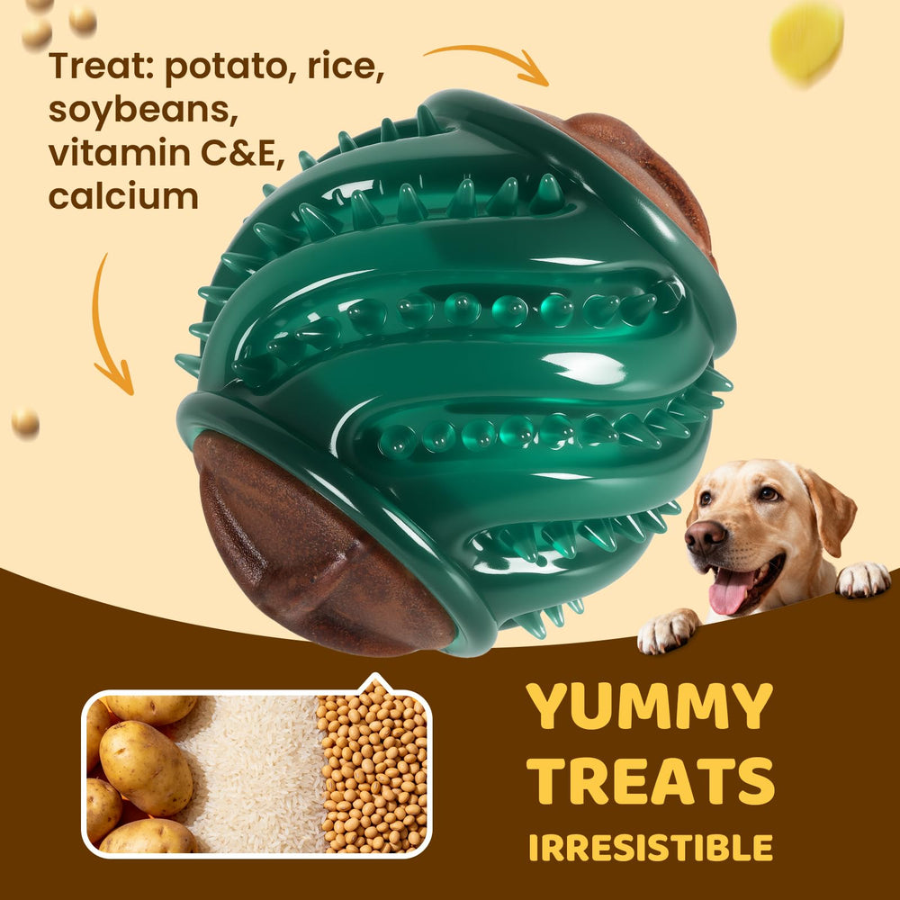 ChienPlay balle interactive avec gourmandises pour occuper et récompenser votre chien.