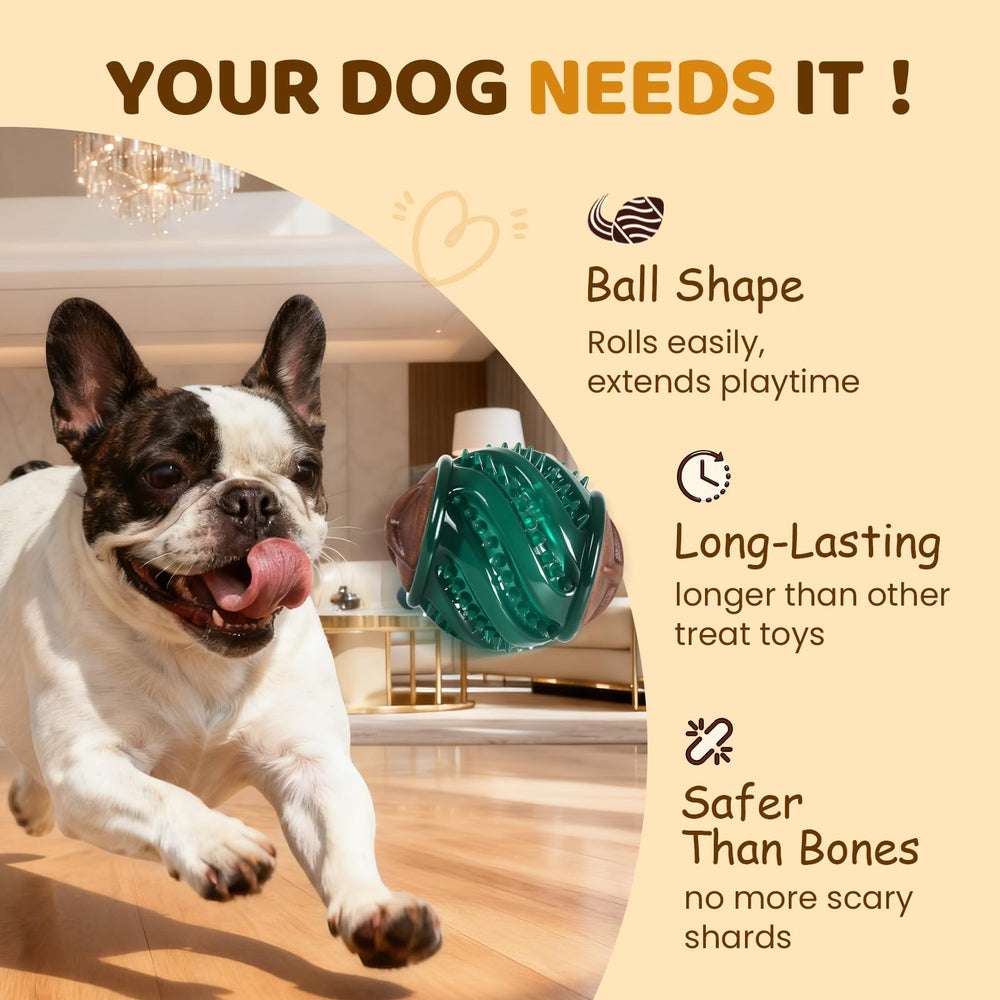 ChienPlay améliore la mastication et soutient potentiellement l'hygiène dentaire du chien.