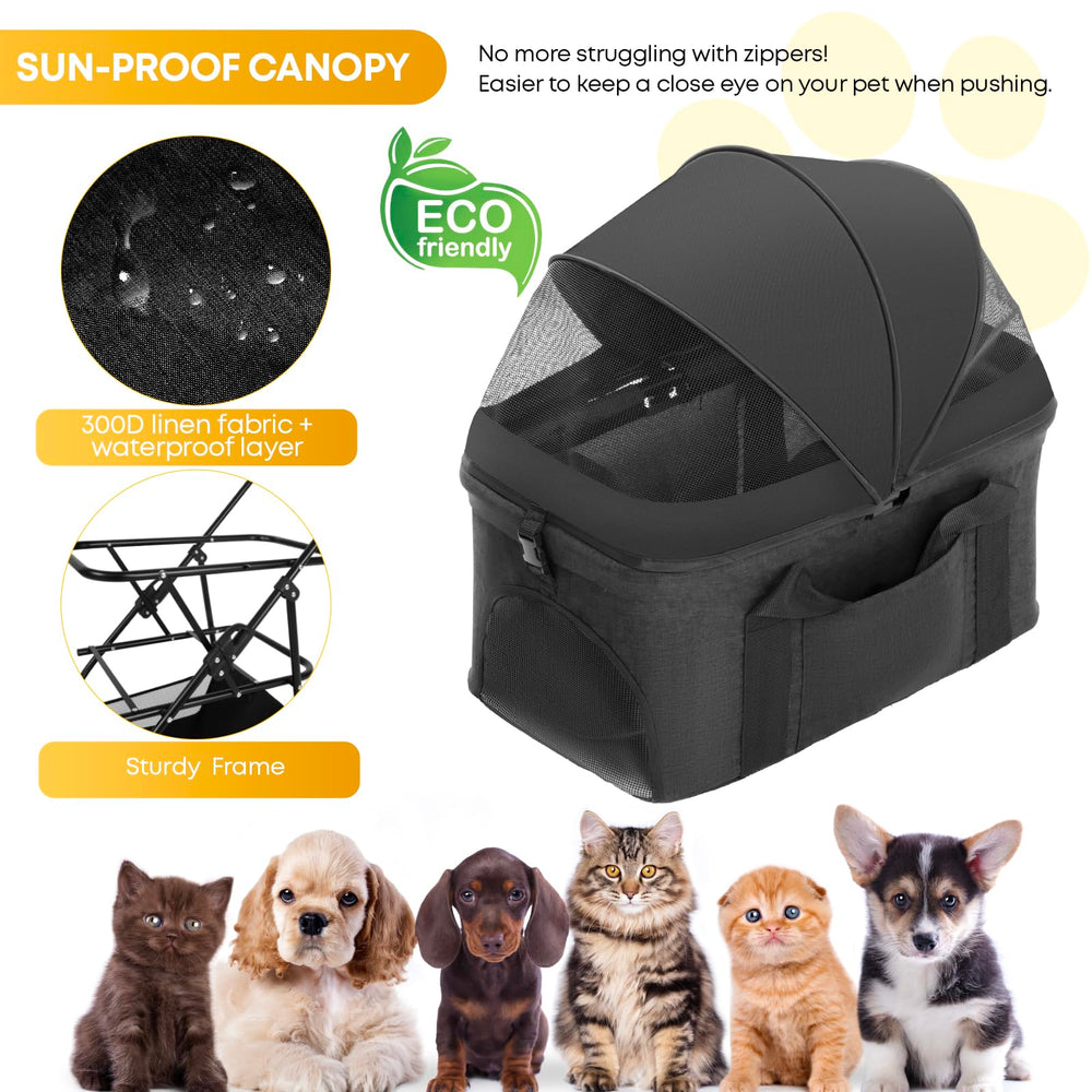 Pliage ultra-compact Chihuahua pour un rangement rapide.