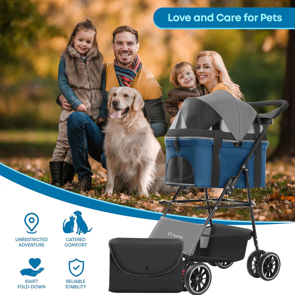 Sac maman offert avec la poussette Chihuahua pour rangement pratique