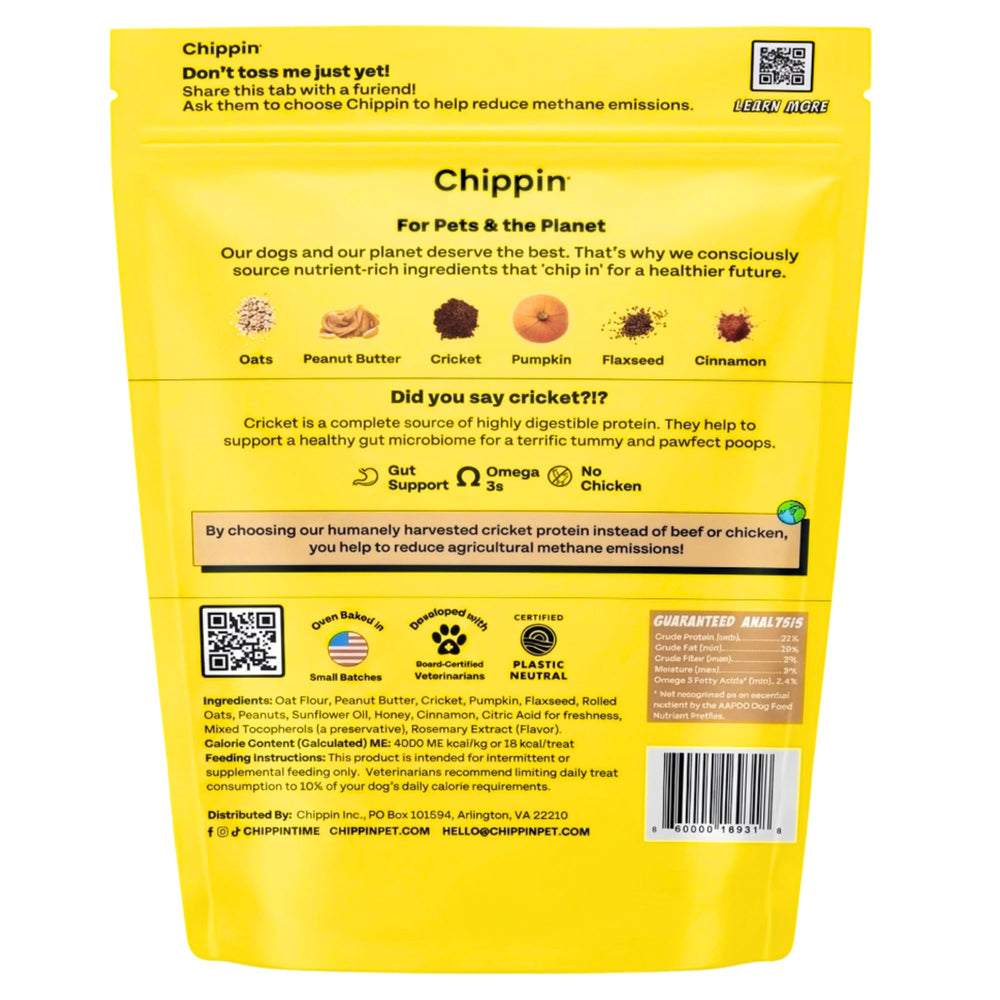 Chippin: engagement écologique et protéines alternatives pour un impact moindre.