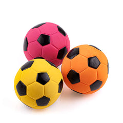 CHIWAVA balle-football siffante en latex, idéale pour chiens moyens et lancers