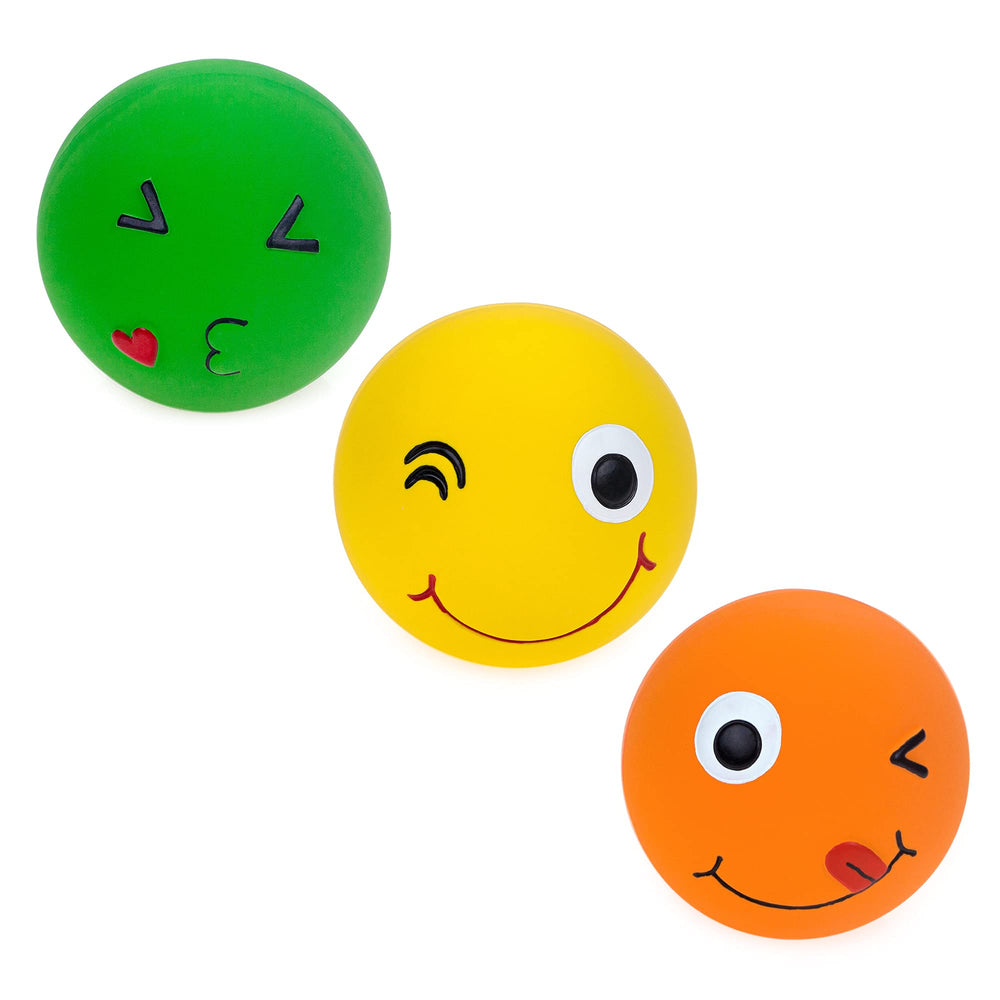 CHIWAVA balle souriante, idéale pour sessions de jeu en intérieur.