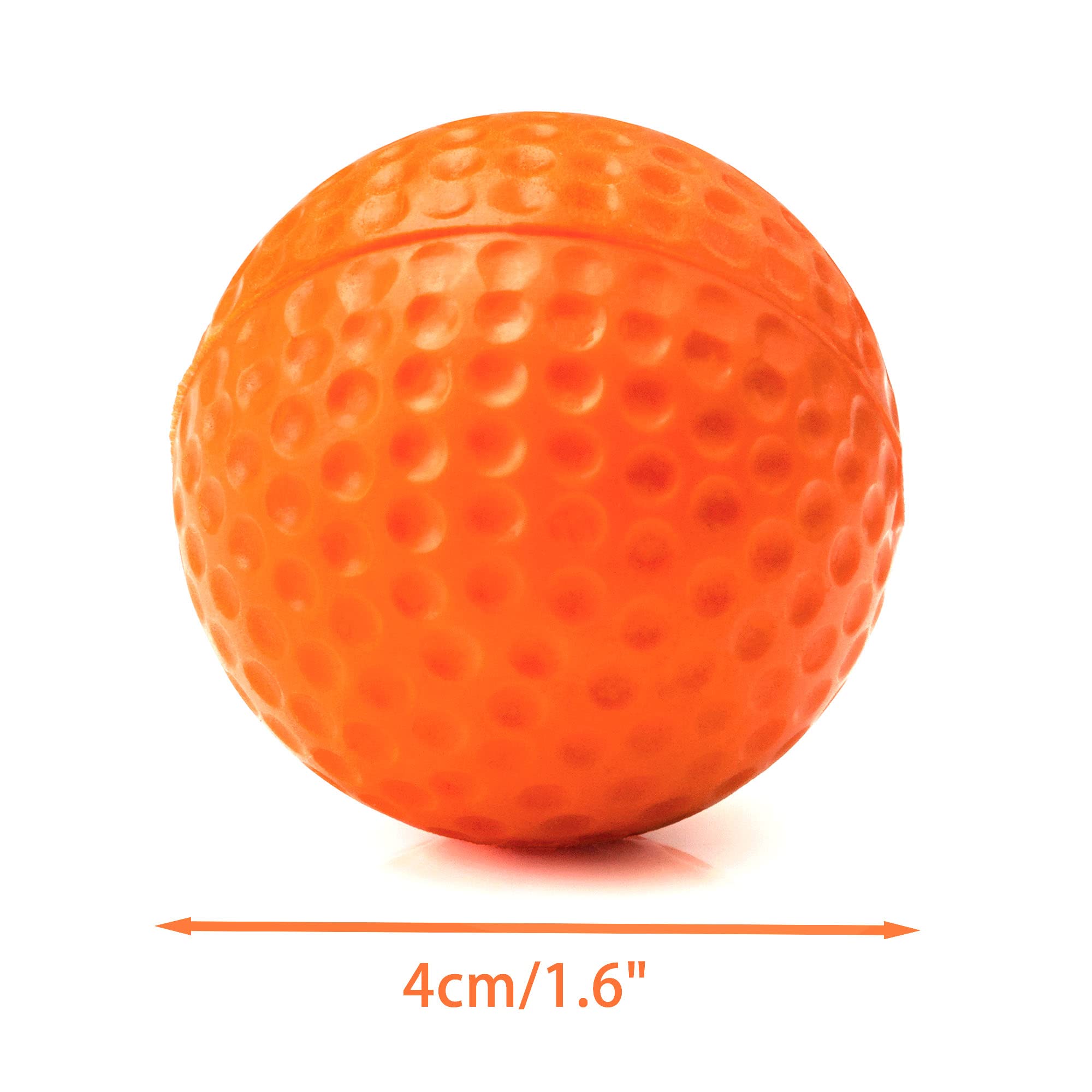 CHIWAVA balle-sport-golf 1,6 pouce, couleur assortie pour stimulation visuelle.