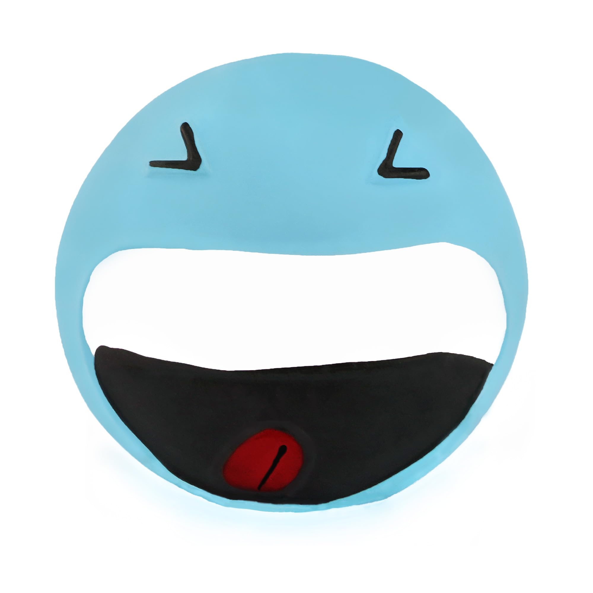 CHIWAVA balle visage souriant violette, adaptée aux jeux actifs.