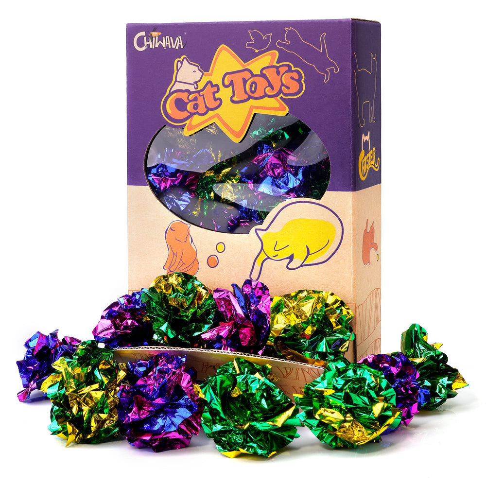CHIWAVA balle Mylar bleue brillante pour les jeux interactifs en intérieur.