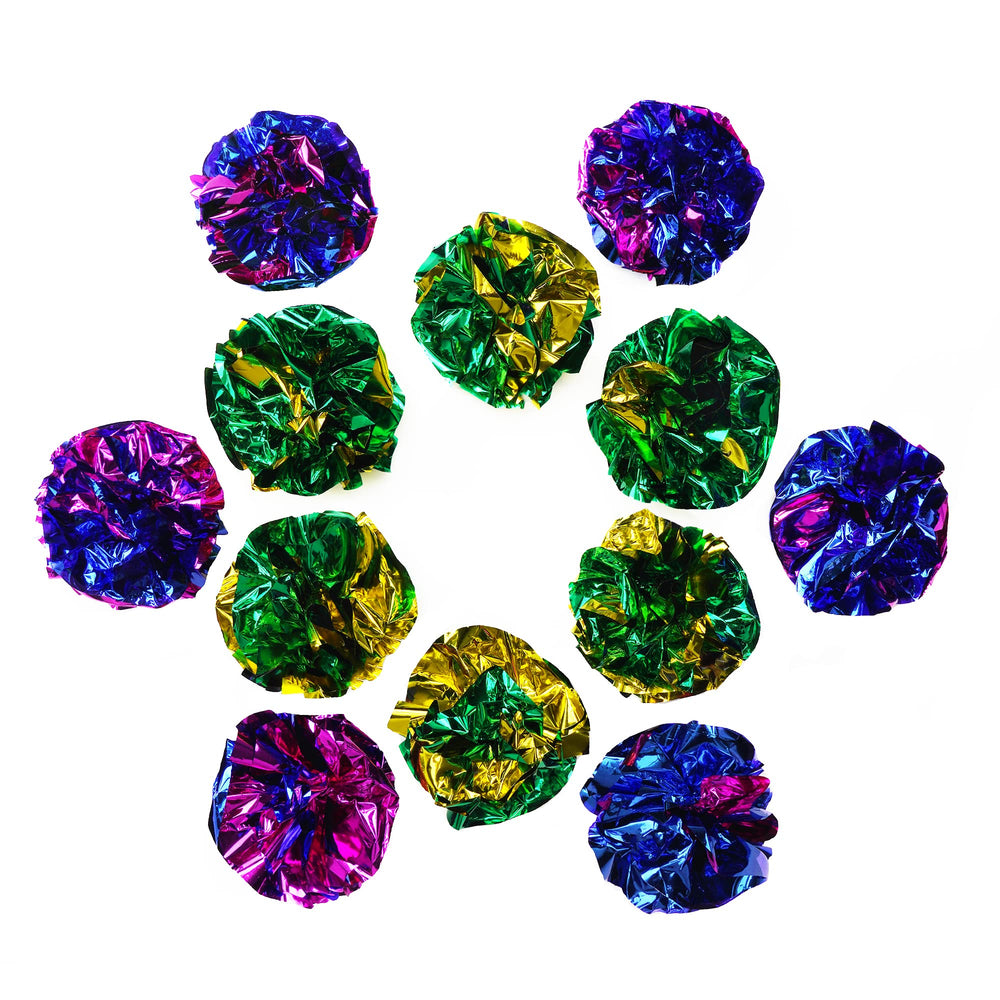 CHIWAVA balles mylar en couleurs assorties pour jeu interactif