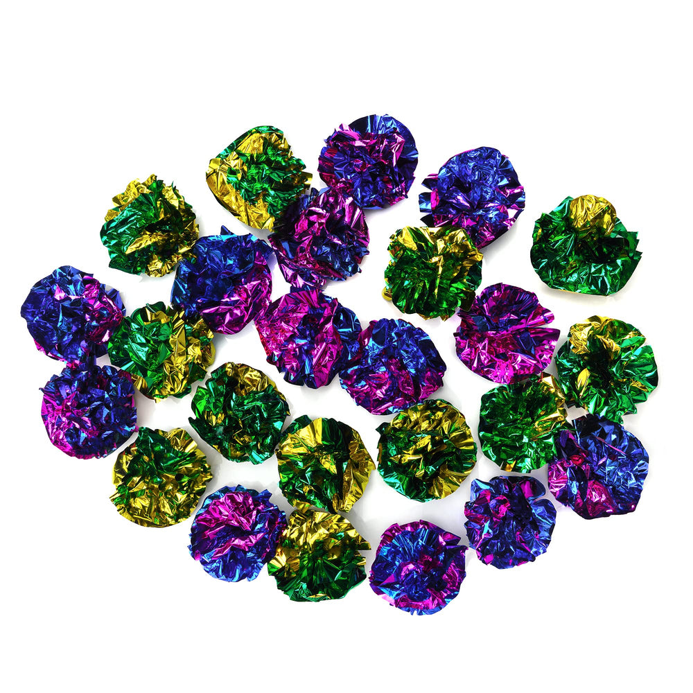 CHIWAVA balle mylar texture crinkle, attire l'attention du chat