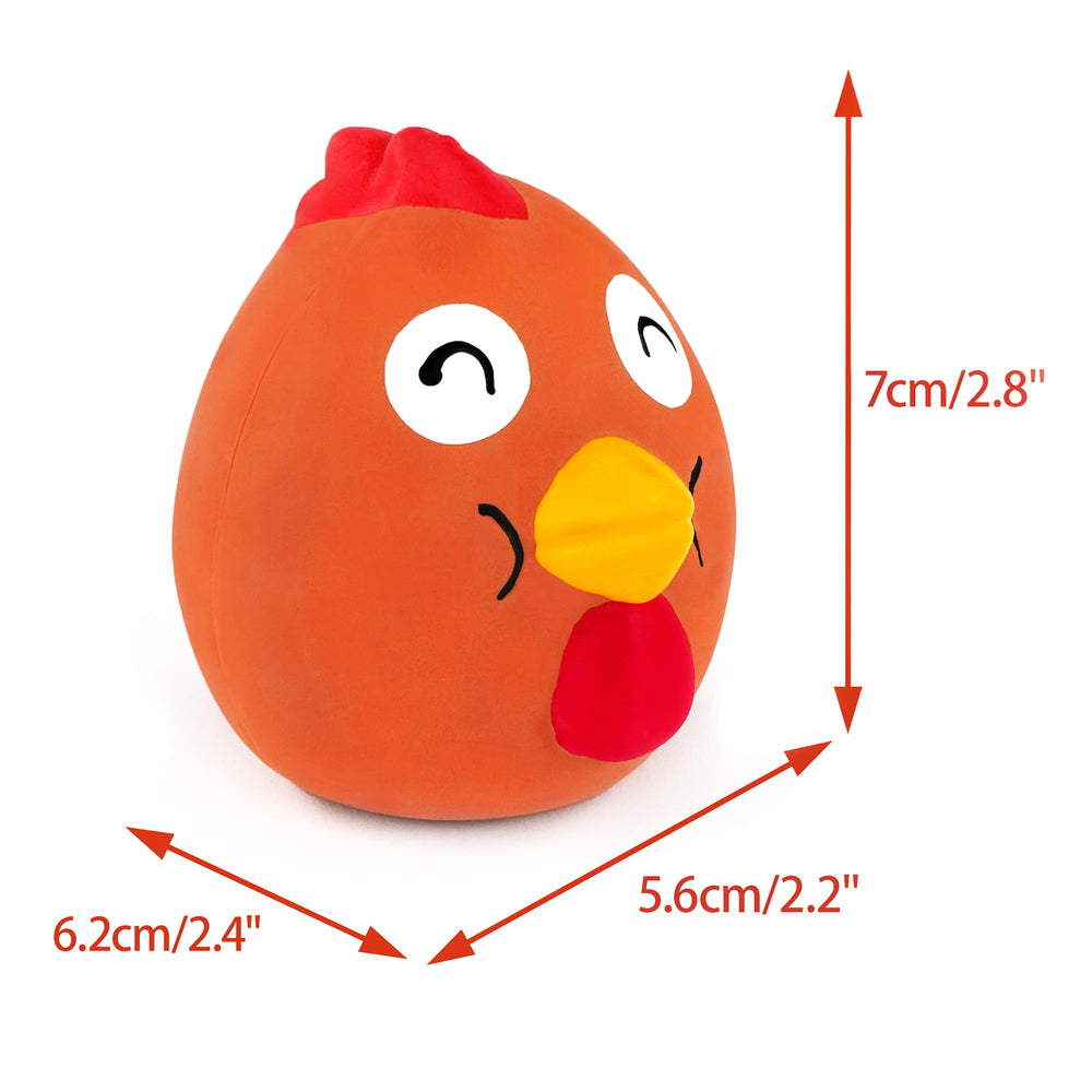 CHIWAVA cochon rose face 2-6 pouces, petit cri amusant lors des jeux.