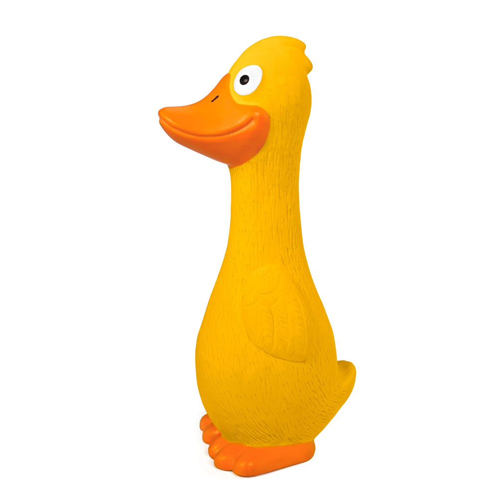 CHIWAVA jouet canard jaune, peluche rembourrée pour confort lors du jeu.