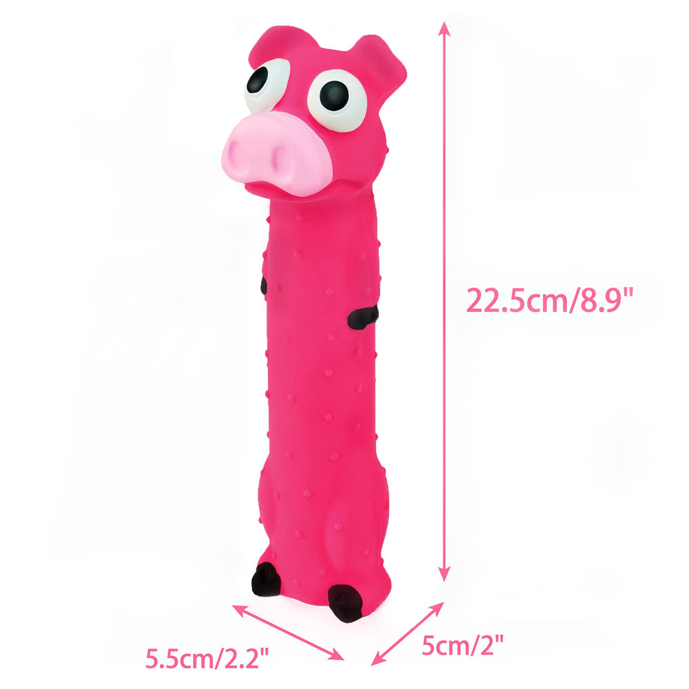 CHIWAVA jouet latex avec couinement interactif, stimulant le jeu et l’attention du chien.
