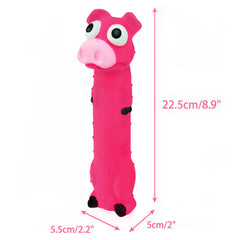 CHIWAVA jouet latex avec couinement interactif, stimulant le jeu et l’attention du chien.