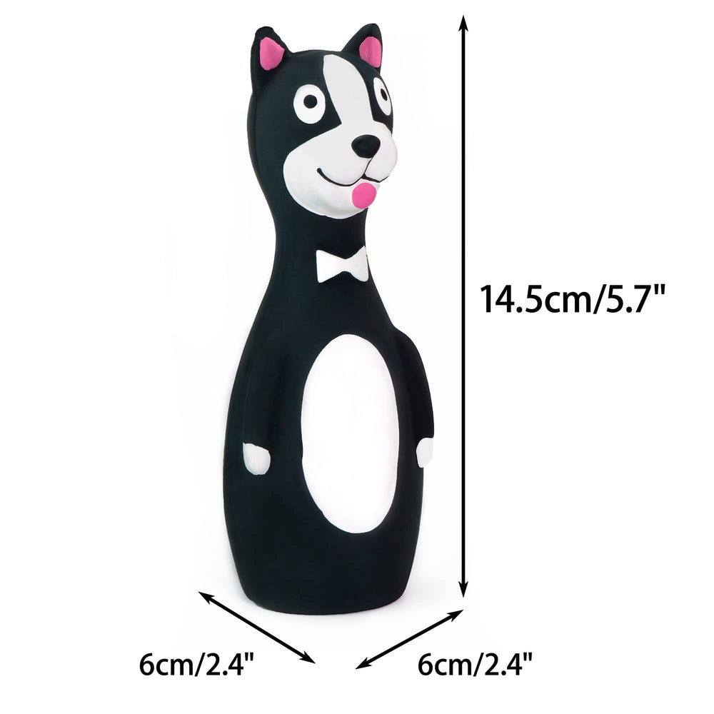 CHIWAVA jouet intérieur en latex, facile à manipuler pour les petits chiens.