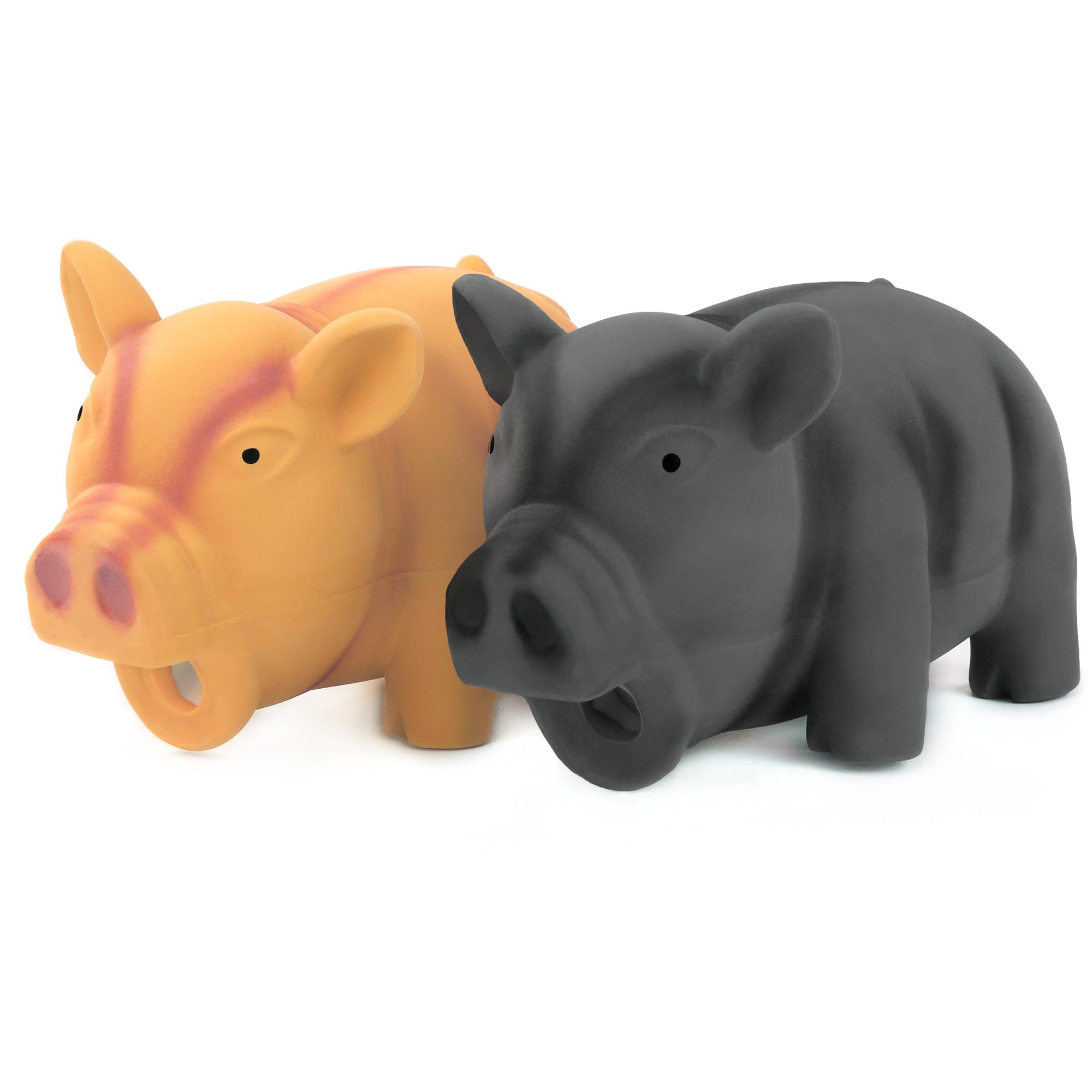 Lot CHIWAVA de 2 jouets porcs, idéal pour les jeux partagés.