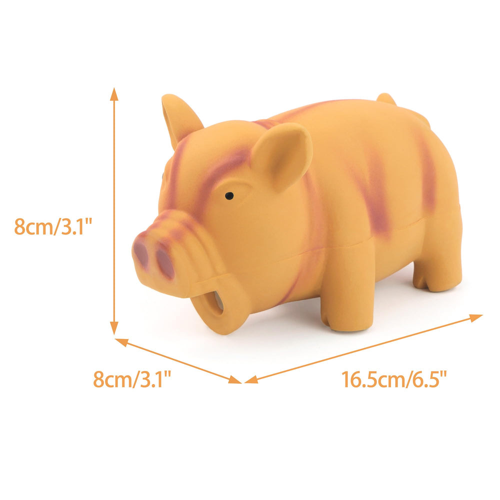 Jouet CHIWAVA porcin moyen, adapté pour chiens pesant 11 à 30 kg.