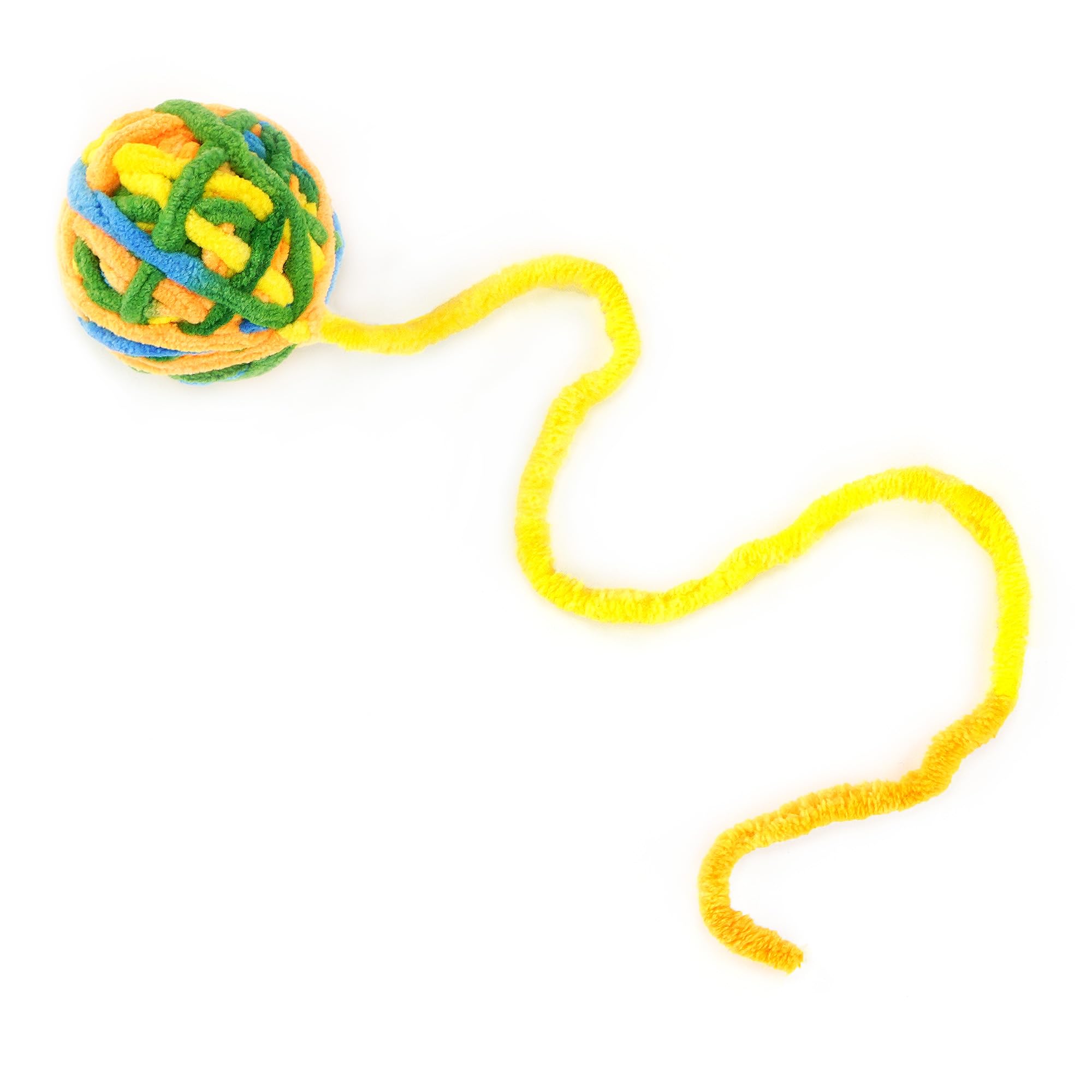 Pack CHIWAVA de 6 balles laine, idéal pour plusieurs chats.