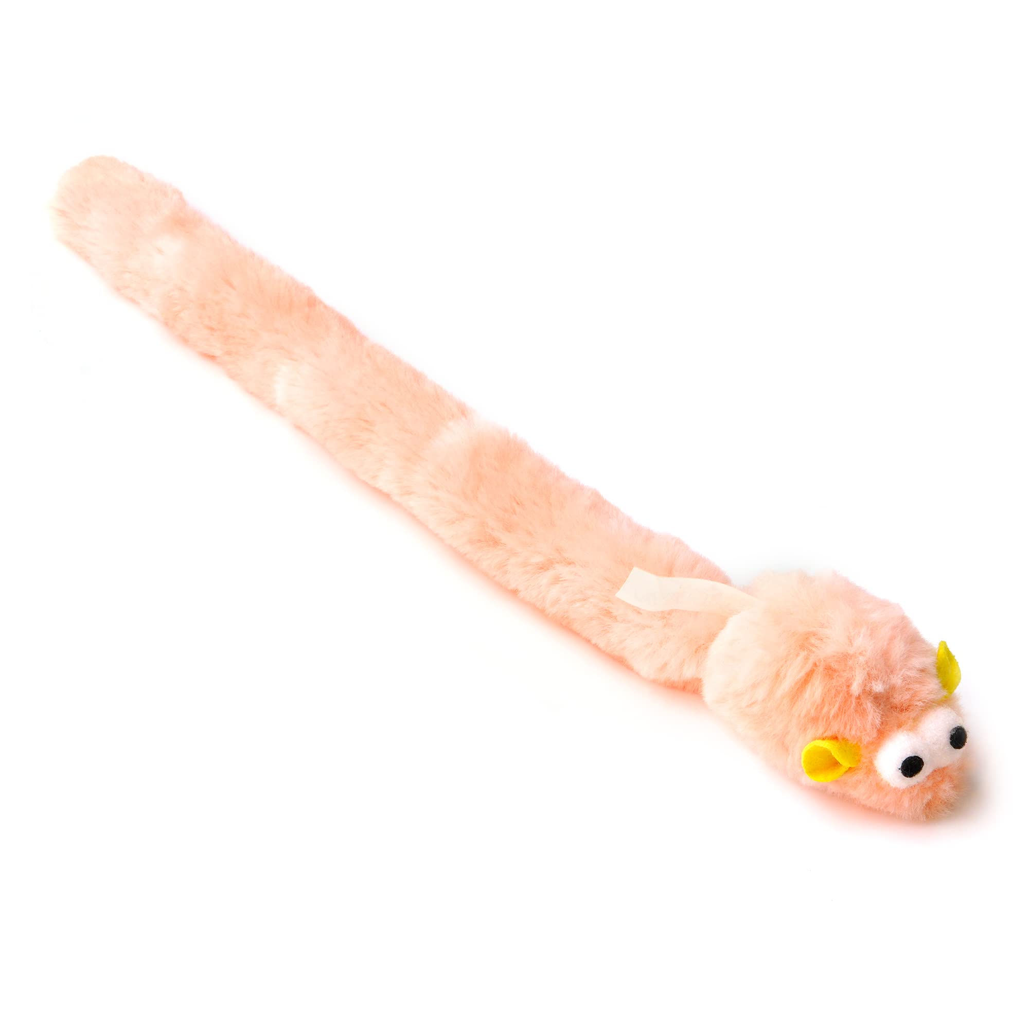 CHIWAVA souris peluche 15po avec crissement, queue rouge, stimulation auditive.