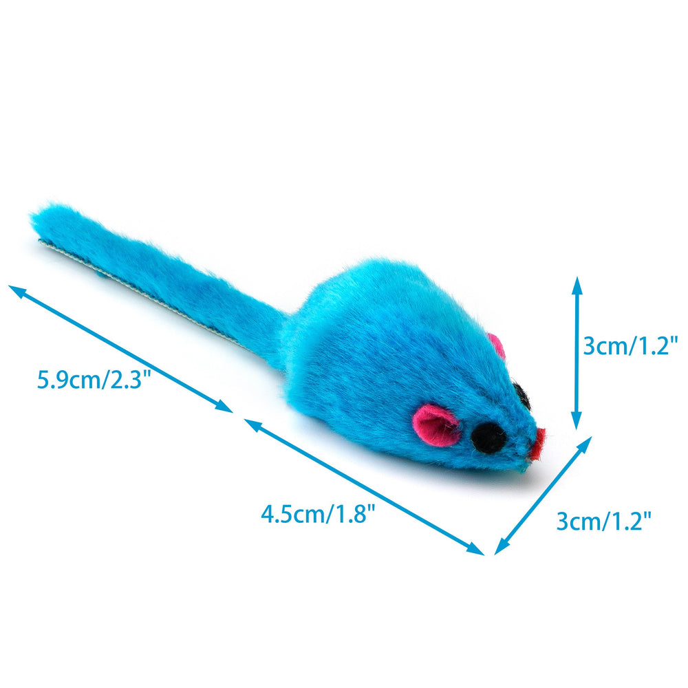 CHIWAVA souris peluche toucher doux – texture agréable pour mordiller et jouer en douceur.