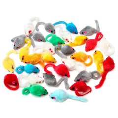 CHIWAVA souris peluche légère – facilité de lancer et de poursuite pour chats adeptes.