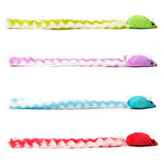CHIWAVA souris peluche poils doux et tête en plastique, pratique et sûre.