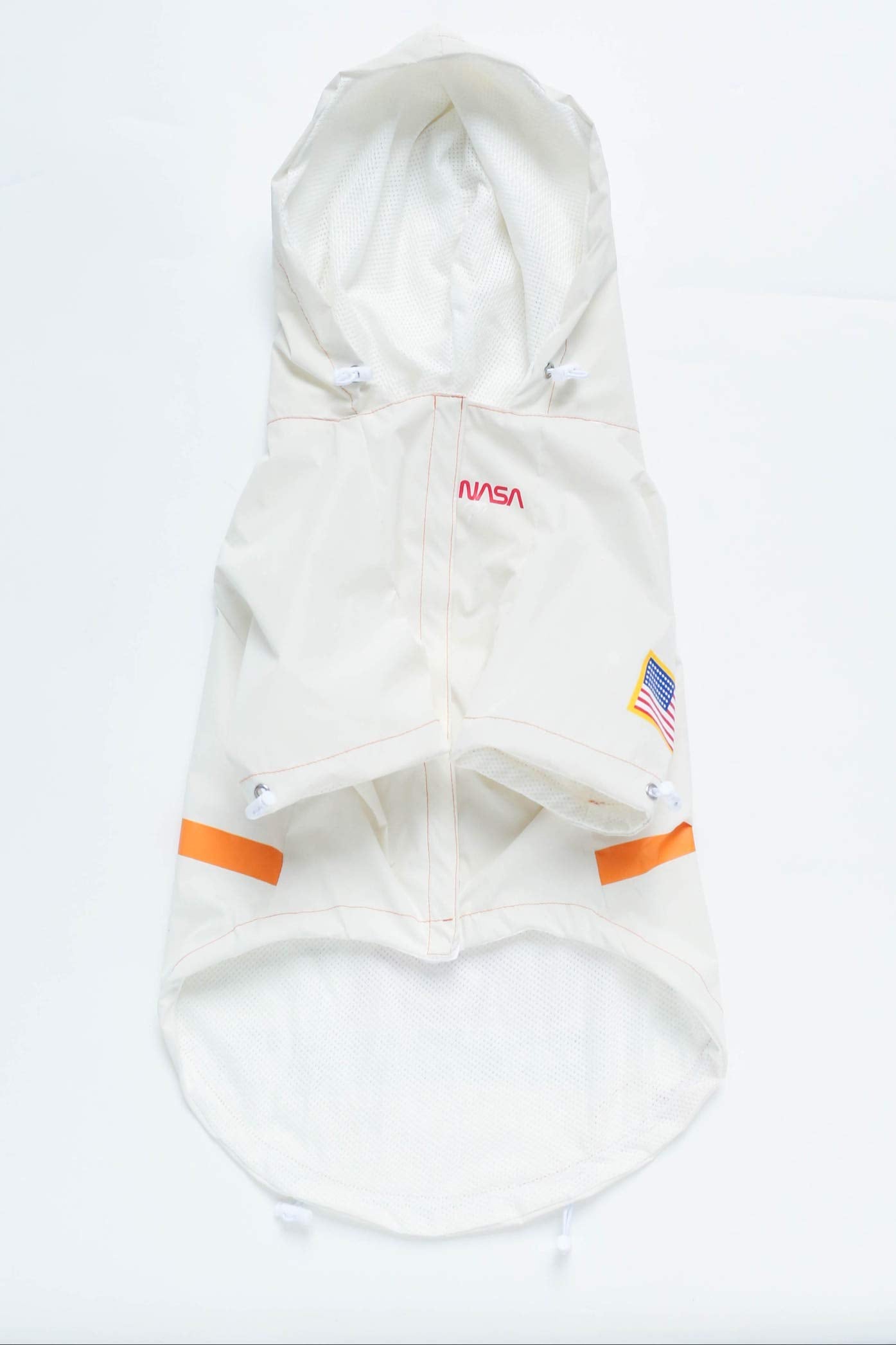 Mise en place rapide avec velcro sur manteau chien ChoChoCho NASA.